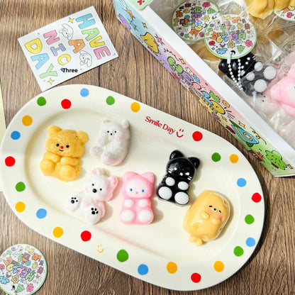 Plastic Squishy Toy For Stress Relief, Soft And Squeezable Sensory Toy
