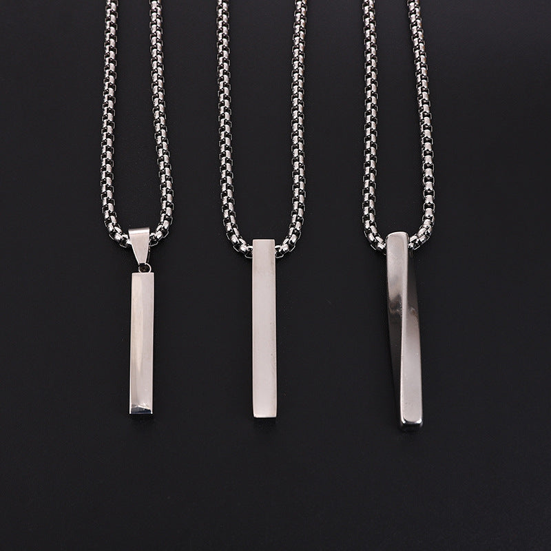 Handmade Metal Necklace In Steel Color For Love Charms