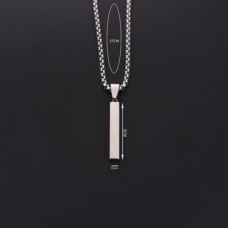Handmade Metal Necklace In Steel Color For Love Charms