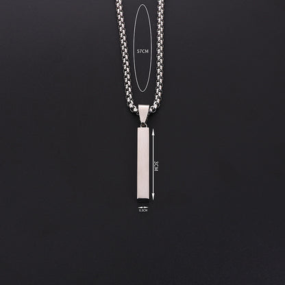 Handmade Metal Necklace In Steel Color For Love Charms