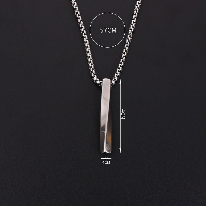 Handmade Metal Necklace In Steel Color For Love Charms