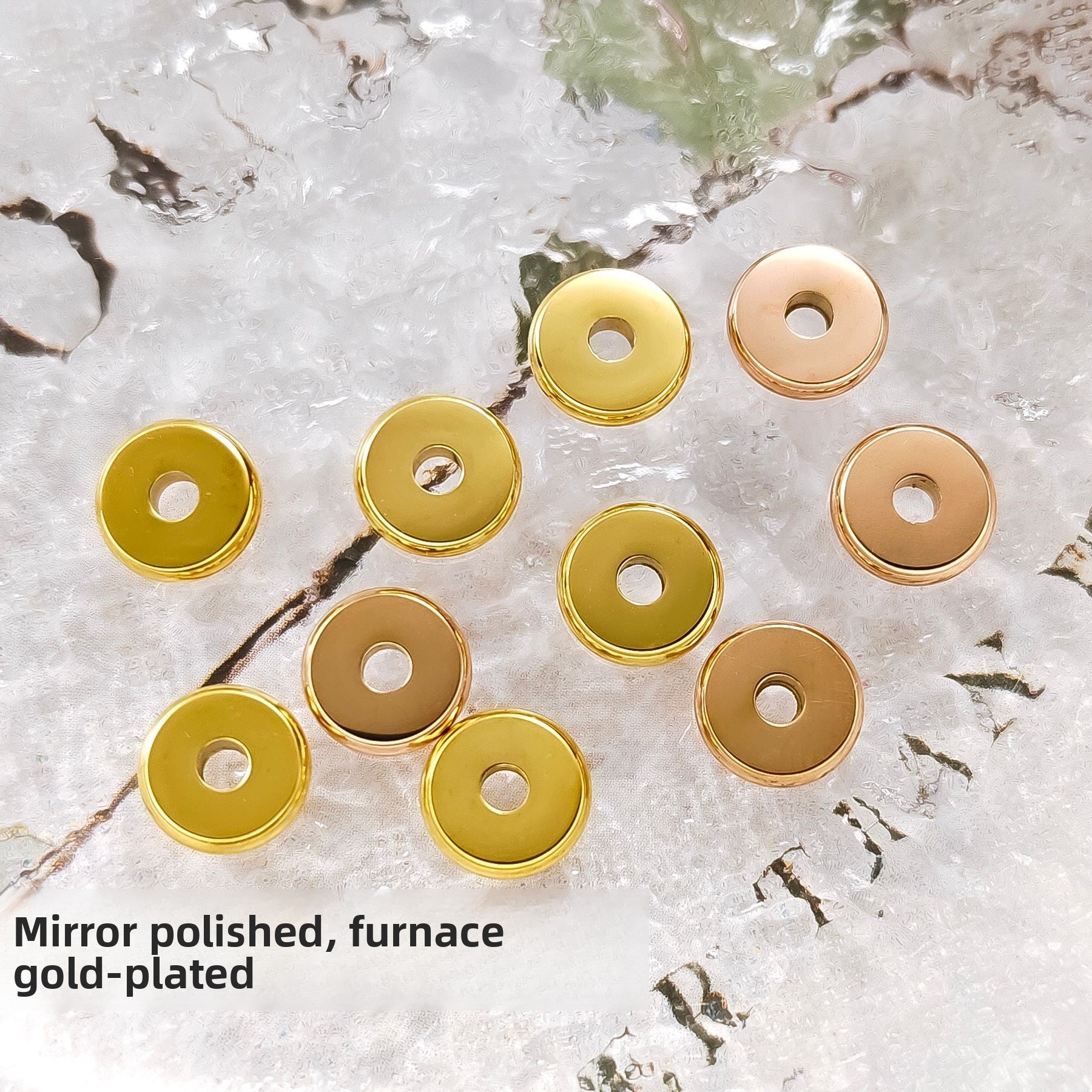 Polished Love Charms In Steel Color For DIY Accessories