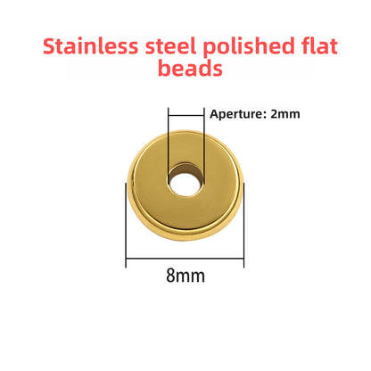 Polished Love Charms In Steel Color For DIY Accessories