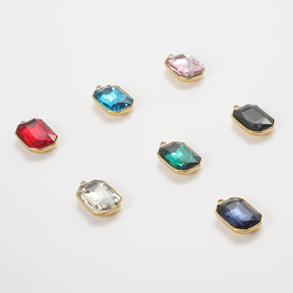 Red Jewelry Accessory Featuring Gem Pattern With Inlay Craftsmanship