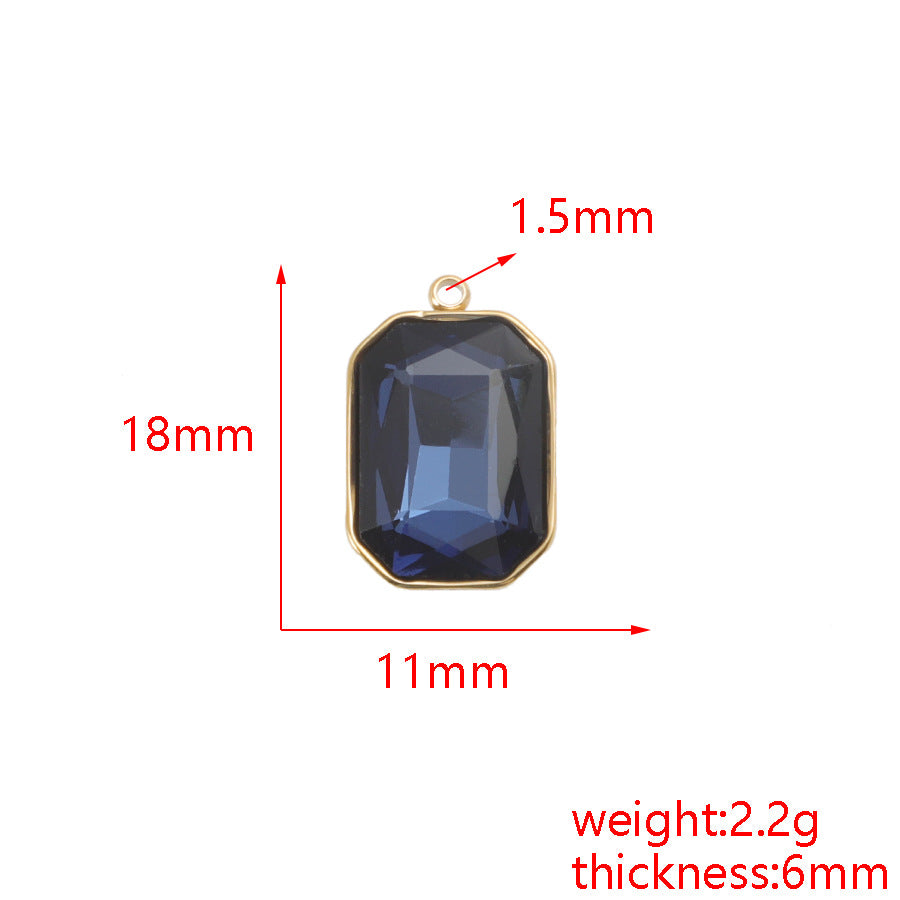 Red Jewelry Accessory Featuring Gem Pattern With Inlay Craftsmanship