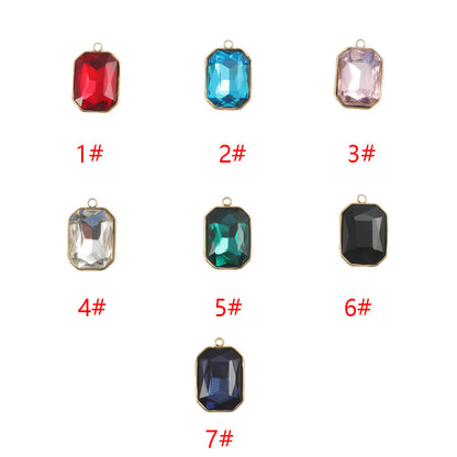Red Jewelry Accessory Featuring Gem Pattern With Inlay Craftsmanship