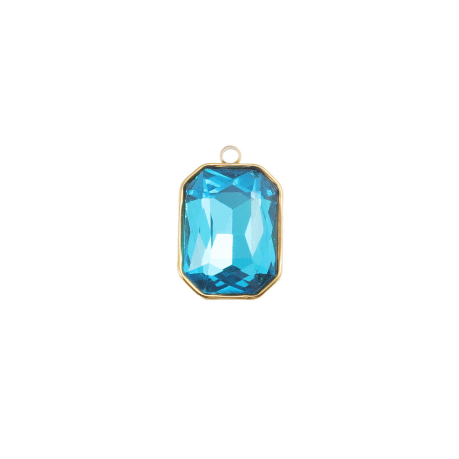 Red Jewelry Accessory Featuring Gem Pattern With Inlay Craftsmanship