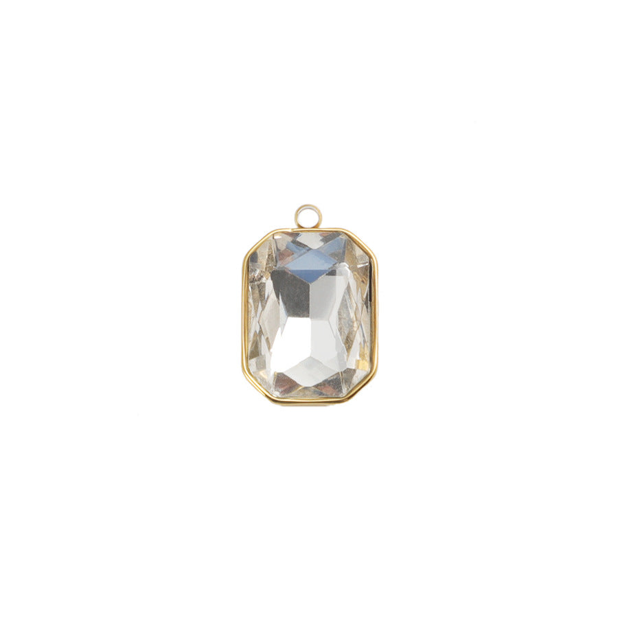 Red Jewelry Accessory Featuring Gem Pattern With Inlay Craftsmanship
