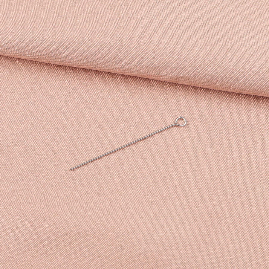 100 PCS/Package 304 Stainless Steel Bead Needle In Steel Color For Jewelry Accessories