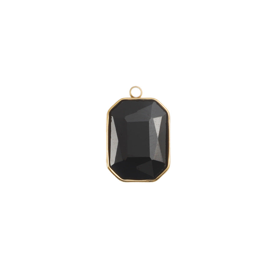 Red Jewelry Accessory Featuring Gem Pattern With Inlay Craftsmanship