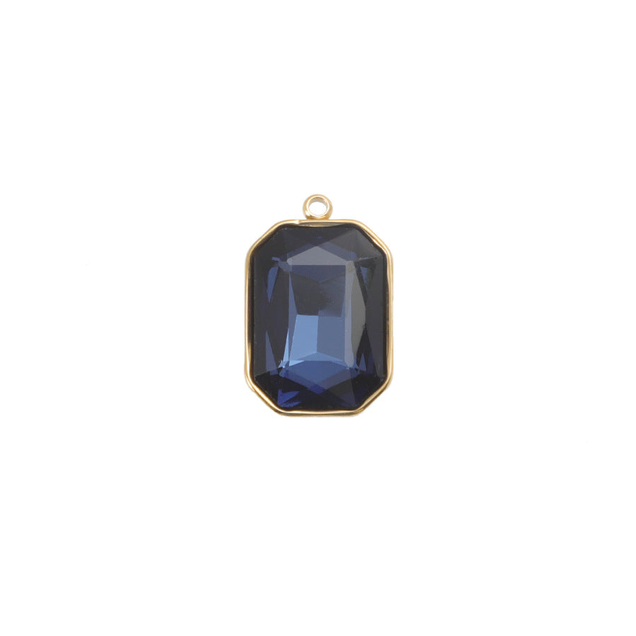 Red Jewelry Accessory Featuring Gem Pattern With Inlay Craftsmanship