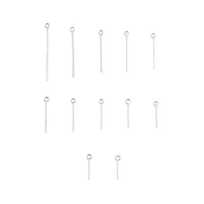 100 PCS/Package 304 Stainless Steel Bead Needle In Steel Color For Jewelry Accessories