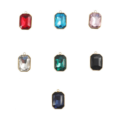 Red Jewelry Accessory Featuring Gem Pattern With Inlay Craftsmanship