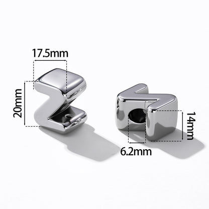 Original Design Acrylic Letter Love Charms Jewelry Accessories