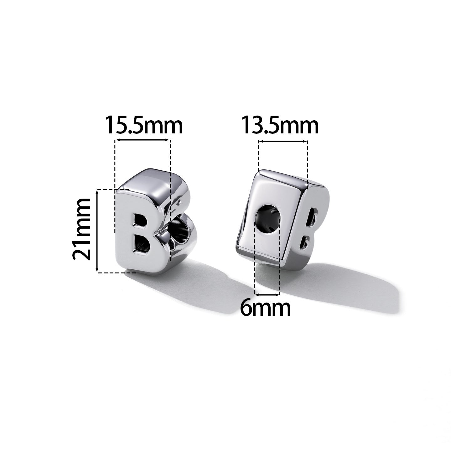 Original Design Acrylic Letter Love Charms Jewelry Accessories