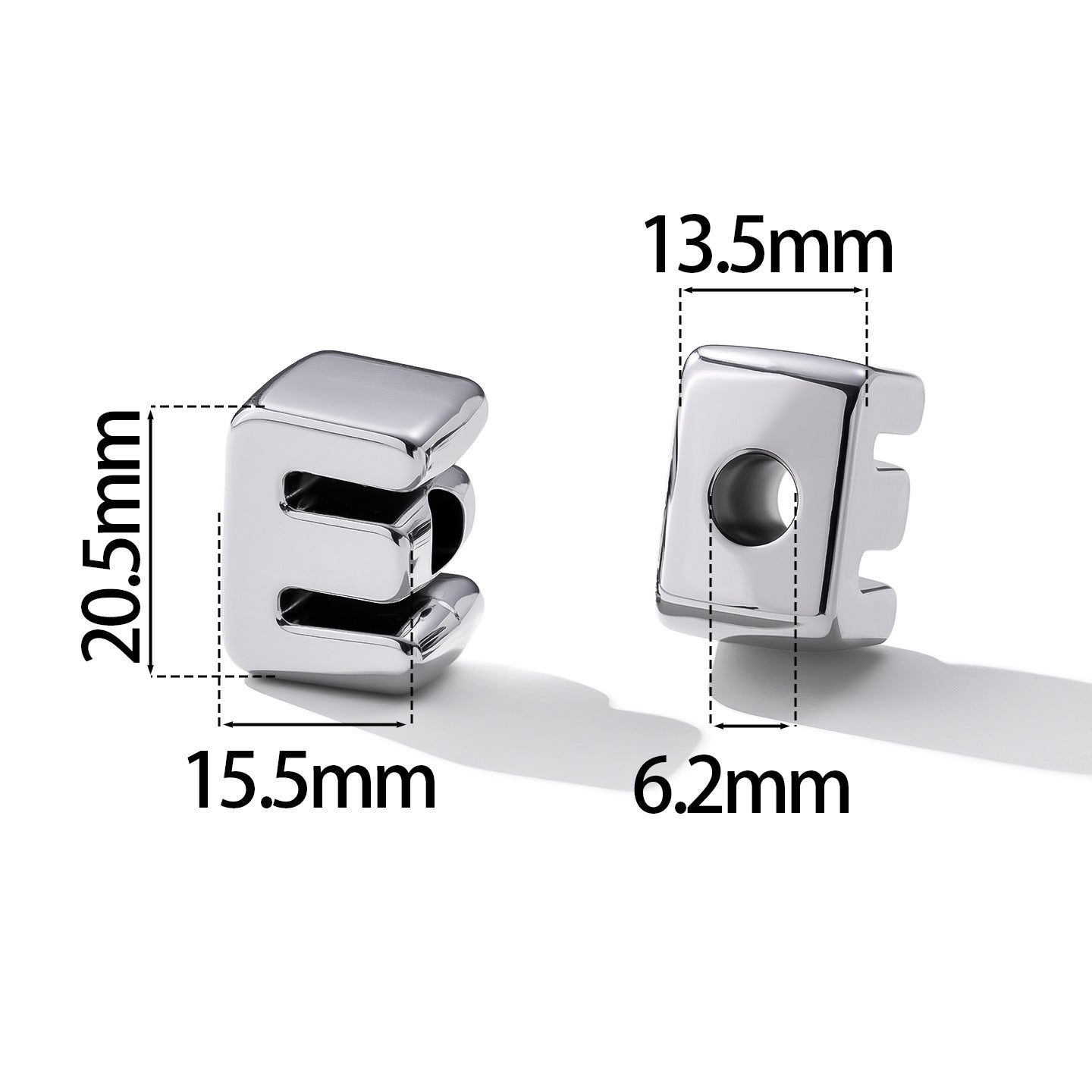 Original Design Acrylic Letter Love Charms Jewelry Accessories