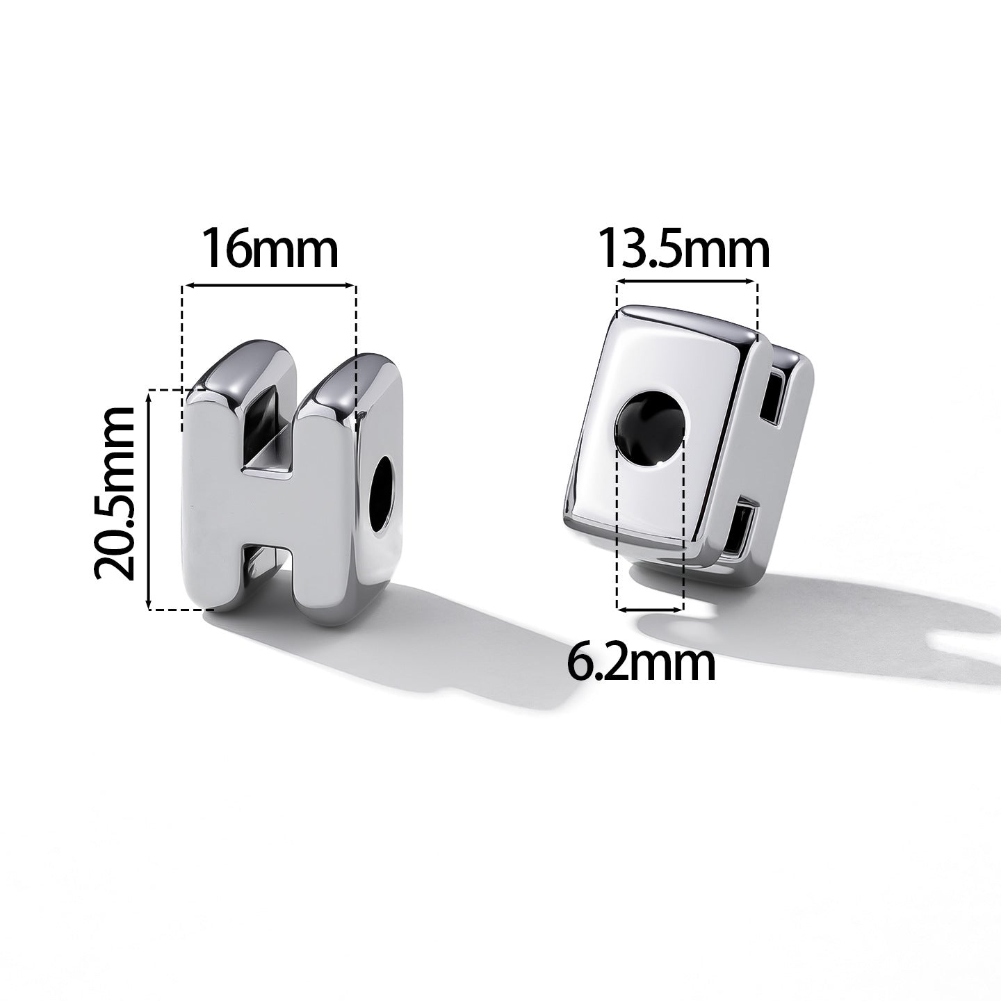 Original Design Acrylic Letter Love Charms Jewelry Accessories