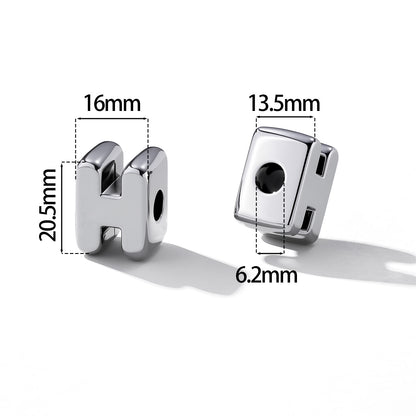 Original Design Acrylic Letter Love Charms Jewelry Accessories