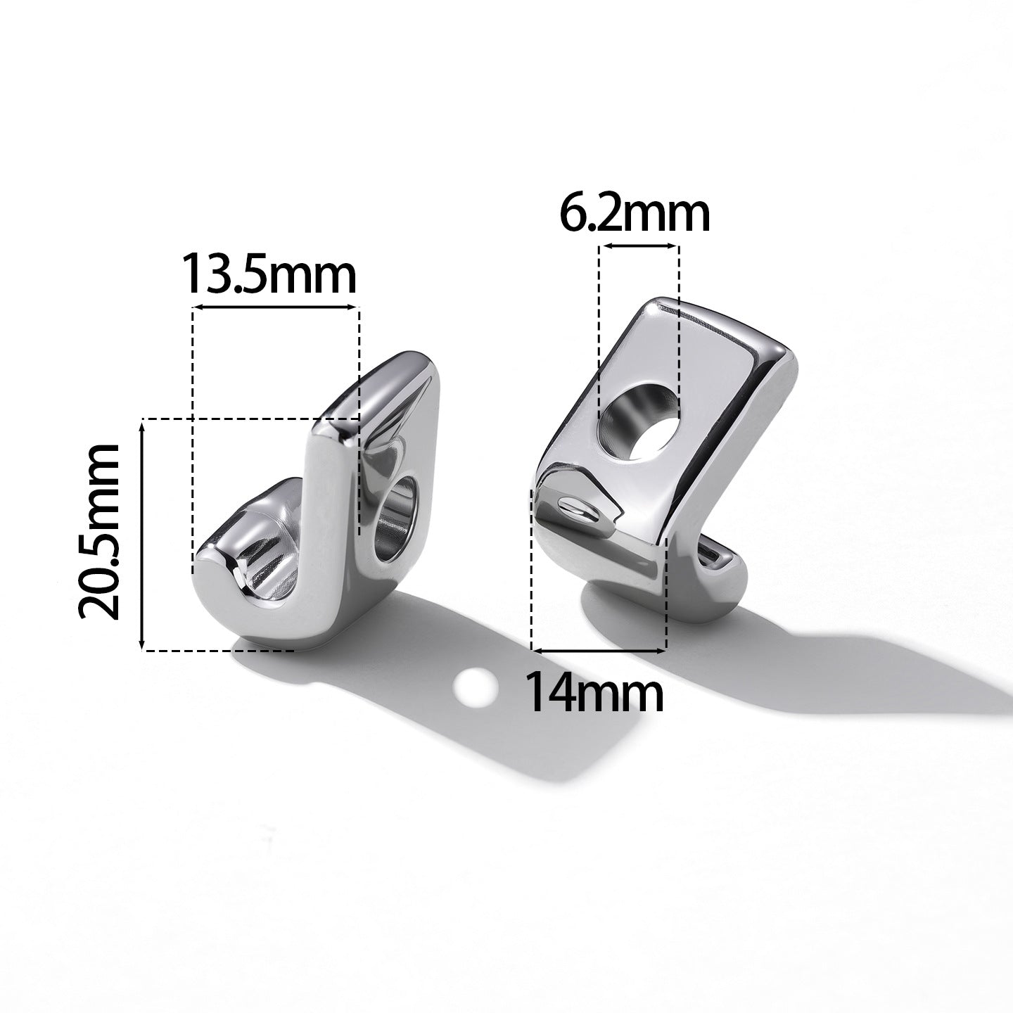 Original Design Acrylic Letter Love Charms Jewelry Accessories