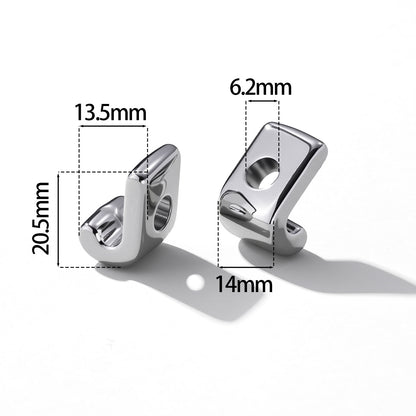 Original Design Acrylic Letter Love Charms Jewelry Accessories