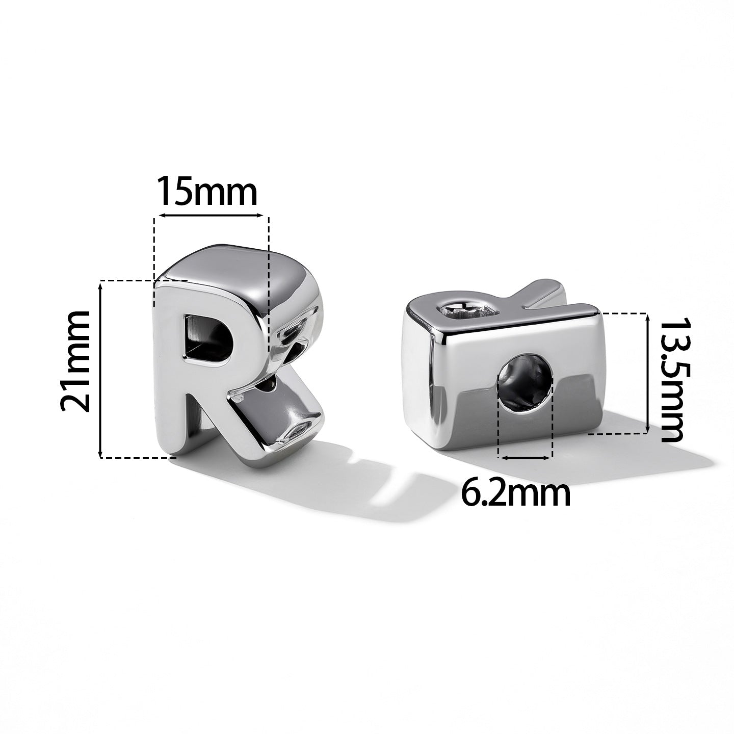 Original Design Acrylic Letter Love Charms Jewelry Accessories