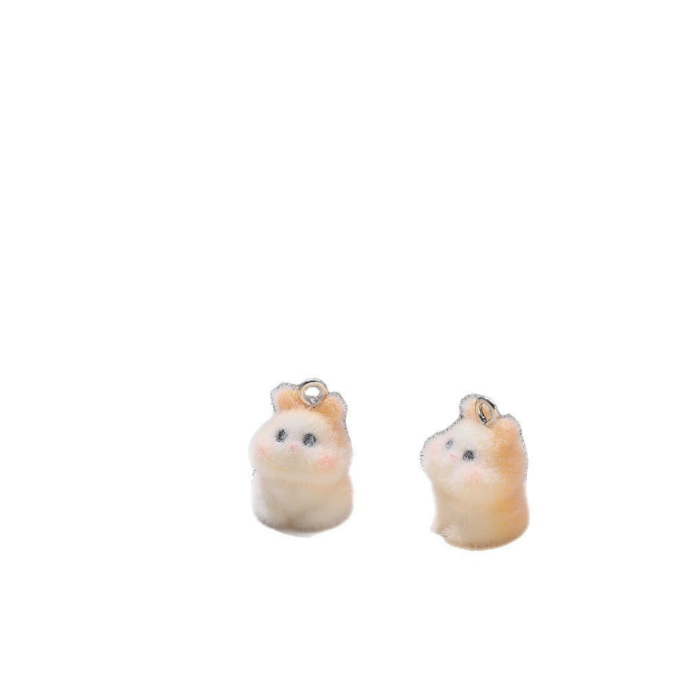 Animal Pattern Jewelry Accessory In Flannel Material, 1 Piece