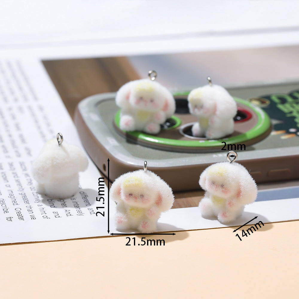 Animal Pattern Jewelry Accessory In Flannel Material, 1 Piece