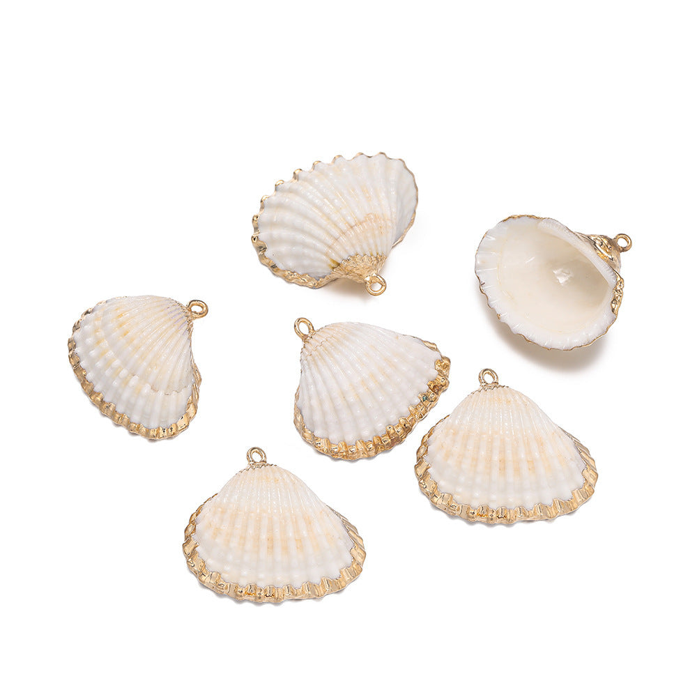 Original Design Jewelry Accessories Featuring Conch Pattern In Shell Material