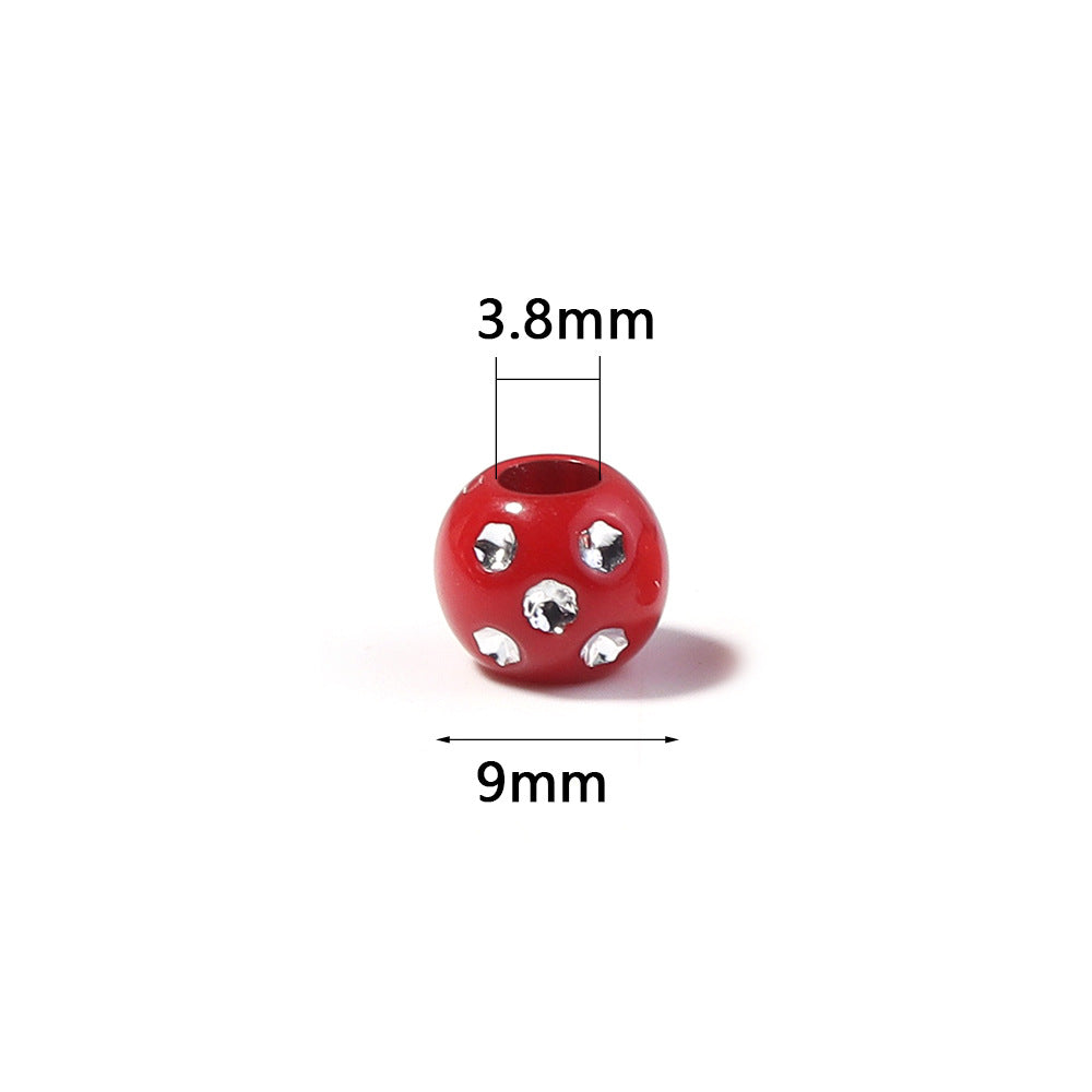 Acrylic Love Charms Jewelry Accessories