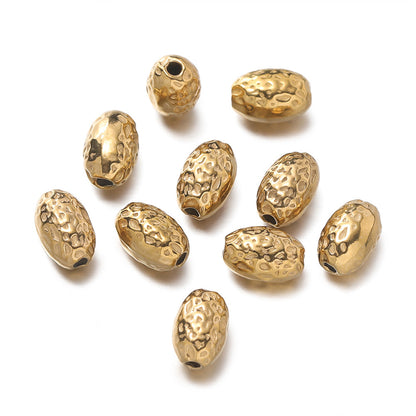 Original Design Golden Meteorite Jewelry Accessories, 10 PCS/Package