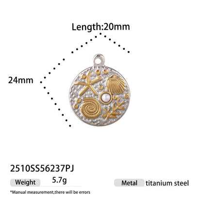 Titanium Steel Love Charms Jewelry Accessories In White