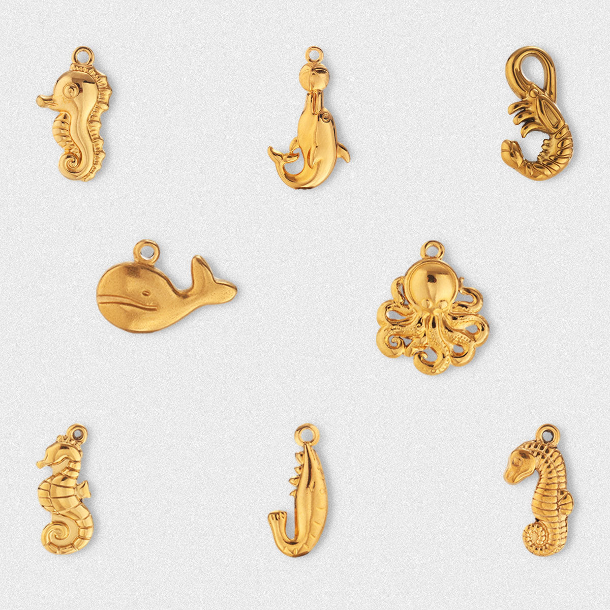 Ocean Love Charms Jewelry Accessories Made Of Durable Titanium Steel