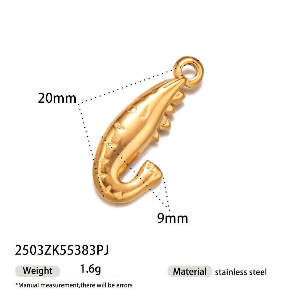 Ocean Love Charms Jewelry Accessories Made Of Durable Titanium Steel