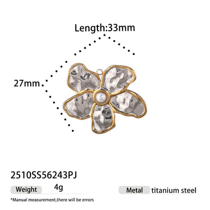 Sun Love Charms Jewelry Accessories In Silver Titanium Steel With Electroplated Finish
