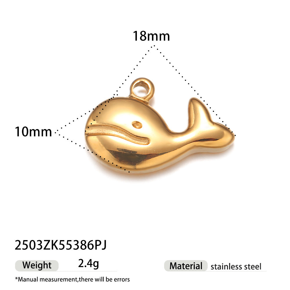 Ocean Love Charms Jewelry Accessories Made Of Durable Titanium Steel