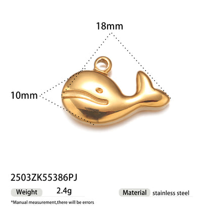 Ocean Love Charms Jewelry Accessories Made Of Durable Titanium Steel