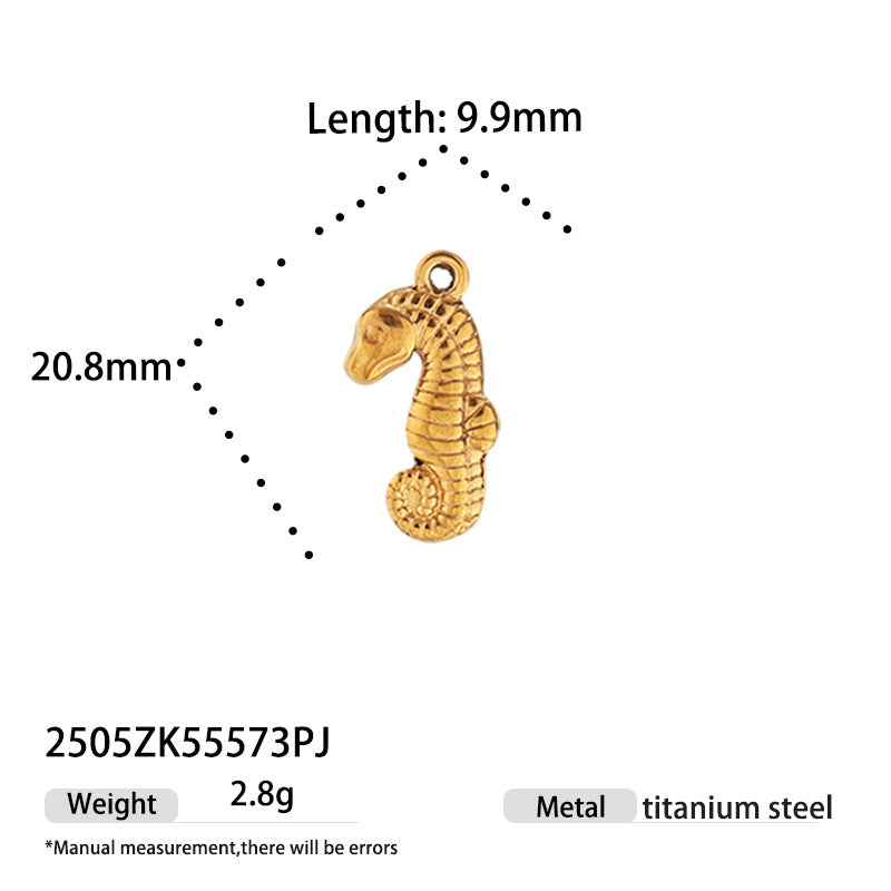 Ocean Love Charms Jewelry Accessories Made Of Durable Titanium Steel
