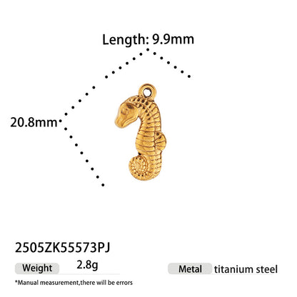 Ocean Love Charms Jewelry Accessories Made Of Durable Titanium Steel