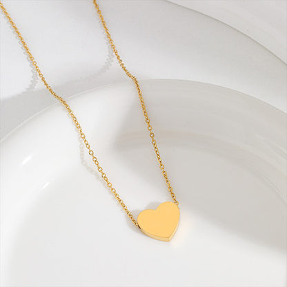 Heart Shape Necklace In Silver, Perfect For Elegant And Timeless Style