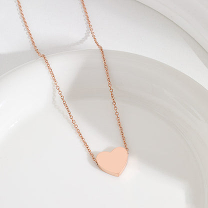 Heart Shape Necklace In Silver, Perfect For Elegant And Timeless Style