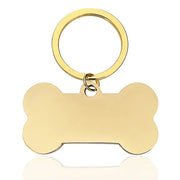 Golden small bones + Golden Key Ring (assembled)