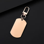 36*22mm Tag + 34mm Door Lock Rose Gold Set