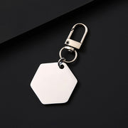 33.7mm*30mm Hexagonal + 30mm Door Handle Silver