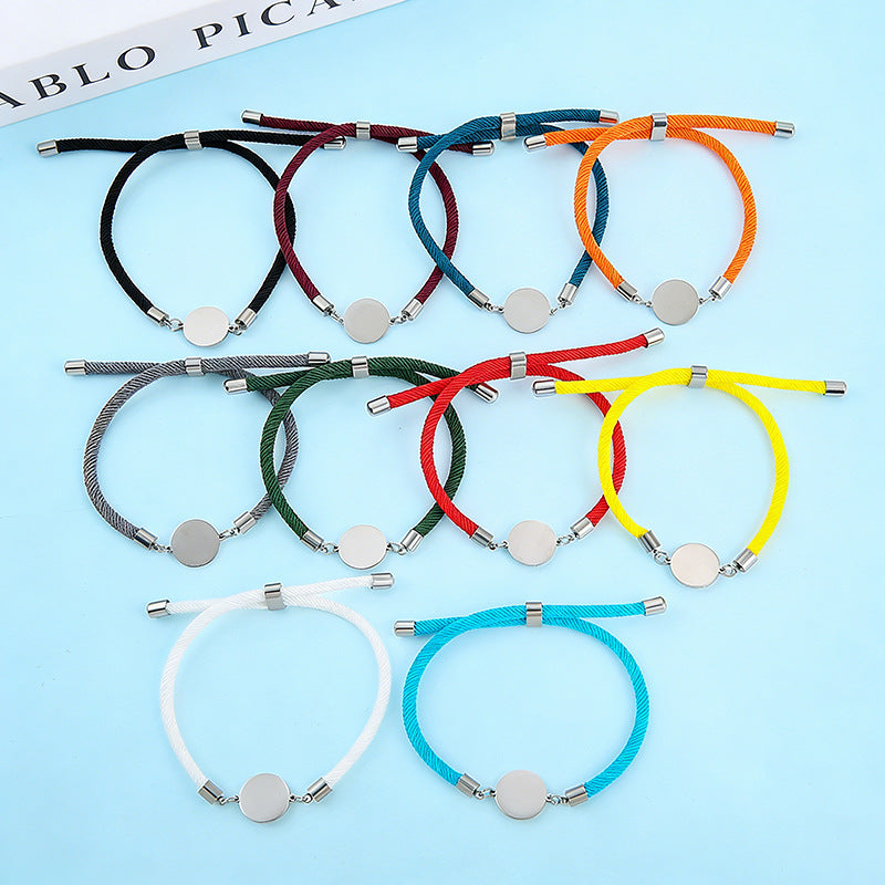 For Bracelets Made Of Durable 304 Stainless Steel In Silver Color