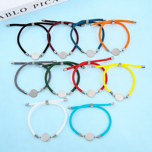 For Bracelets Made Of Durable 304 Stainless Steel In Silver Color