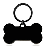 Black small bones + black key ring (assembled)