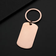 50 * 28mm Key Ring Rose Gold Set
