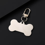 Silver Bone 40*21mm+34mm Door Buckle