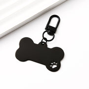 Black Small Bones (hollow Dog Paw) + 34mm Door Latch