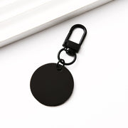 25mm Inner Hole Round Black + 34mm Black Door Knob (Assembled)